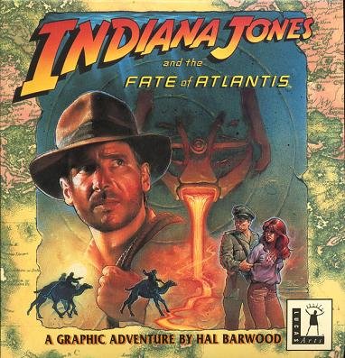 INDIANA JONES AND THE FATE OF ATLANTIS : ULTRA RARE ORIGINAL BIG BOX VERSION