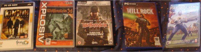 Wolfenstein 3d+Spear of Destiny+RTC Wolfenst Ext+3 MORE