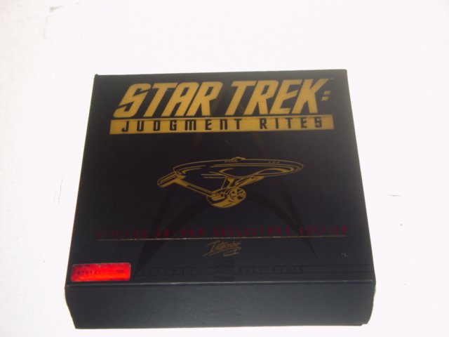 Star Trek Judgment Rites Limited CD-ROM & Video Collection Box Set