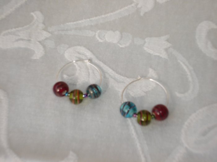Mardi Gras Earrings