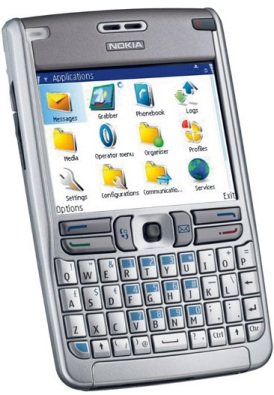 Nokie E61 Symbian PDA Phone, QWERTY Keyboard E 61 Used