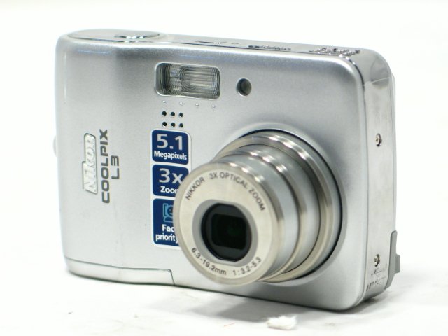 Sold Out - Nikon Coolpix L3 5.1MP Slim Digital Camera