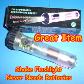 HOT Shaker Flashlight