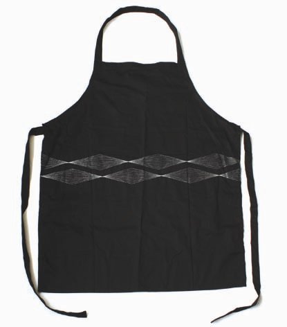 Designer Apron (Black) APPROX £11.99 (FREE UK SHIPPING)