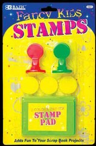 Wholesale BAZIC 5 Fancy Kid's Stamp