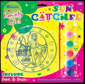 Wholesale BAZIC Lovely Girl Sun Catcher