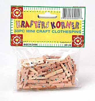 Wholesale Mini Craft Clothespins