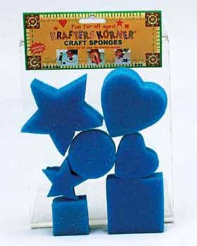 Wholesale Craft Sponges Asst. Shapes