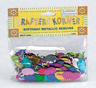 Wholesale Birthday Sequins (3 Asst)