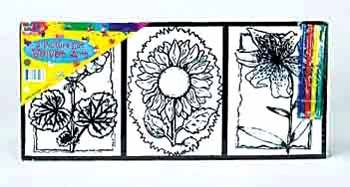 Wholesale 3 Picture Velvet Art Set