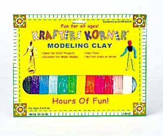Wholesale Modeling Clay - 12 Colors