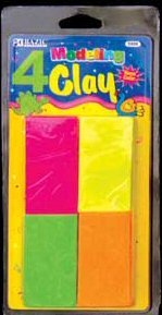 Wholesale BAZIC Neon Colors 1.5 oz. Modeling Clay
