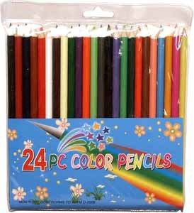 Wholesale Color Pencils 24Pc Set