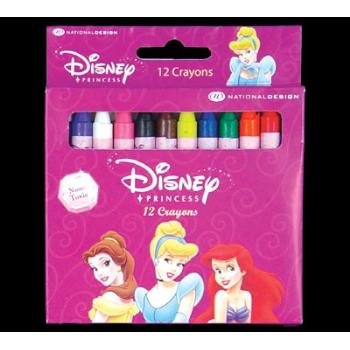 Wholesale DISNEY PRINCESS 12 Color Crayon