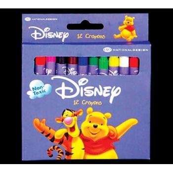 Wholesale DISNEY WINNIE THE POOH 12 Color Crayon