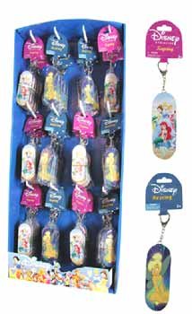 NEW! Wholesale Princess & Tinkerbell Tin Box Key Ring