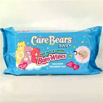 Wholesale Care Bears Baby Wipes w/ Aloe & Lanolin