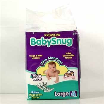 Wholesale Baby Snug Ultra Thin Disposable Diaper - Medium