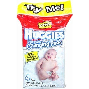 Wholesale Huggies Changing Pads. 4 Count