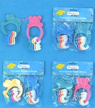 Wholesale Keychain Rattle & Teether
