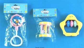 Wholesale Rattle In Column Pillars Design Assorted