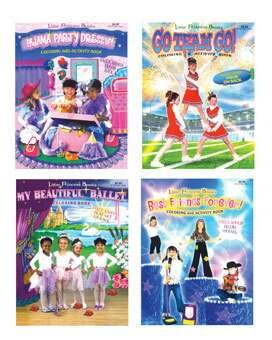 Wholesale Girl's Color and Activity Books