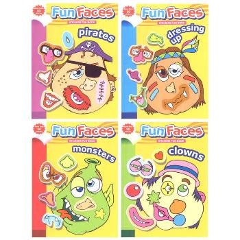 NEW! Wholesale Fun Face Stickers Fun Book