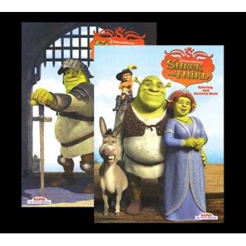 Wholesale SHREK THE THIRD Coloring & Activity Book
