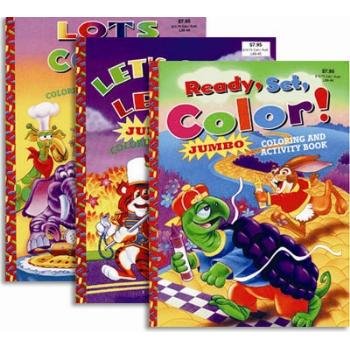 Wholesale Super Jumbo Coloring & Activity Book
