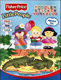 Wholesale FISHER PRICE LITTLE PEOPLE Sticker Activity Book