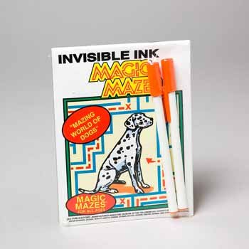 Wholesale Invisible Ink - Magic Maze