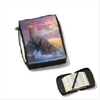 Wholesale Bible Cover - Kinkade With Verse
