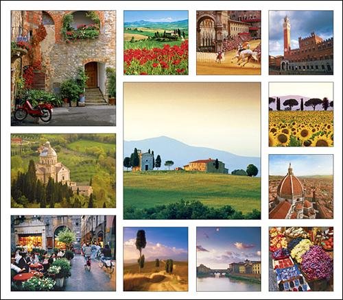 Tuscany Calendar with Bonus