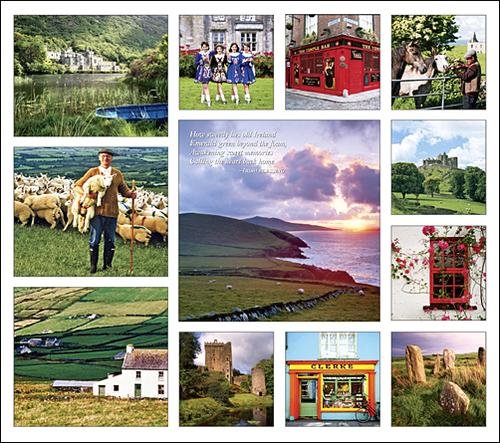 Ireland Calendar with Bonus
