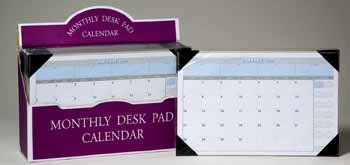 12 Month Desk Pad Calendar