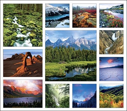 National Parks North America Calendar with Bonus