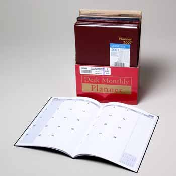 Monthly Desk Planner