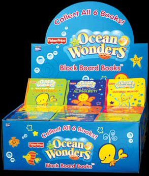 FISHER-PRICE Ocean Wonders Block Board Books