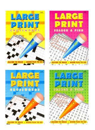Large Print Puzzle Book