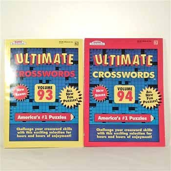 Ultimate Crossword 8" x 11" Book 112 Pages