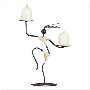 Tribal Dancer Candle Holder