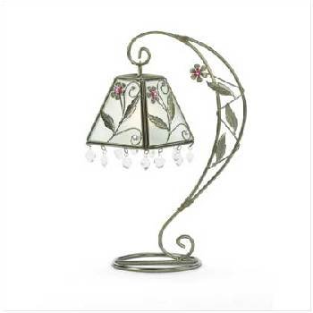 Flower Swirl Candle Holder