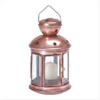 Star Pattern Metal Lantern
