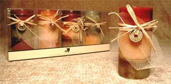 Wholesale 4-Pack Scented Pillar Candle Sets