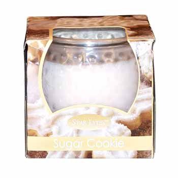 NEW! Wholesale Christmas Star Lyte Candle (Glade) - Sugar Cookie