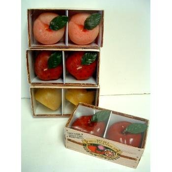 Wholesale Fruit Candle Set of 2