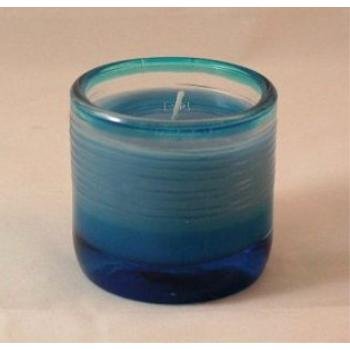 Wholesale Water Lily Scented Candle in Spun Glass