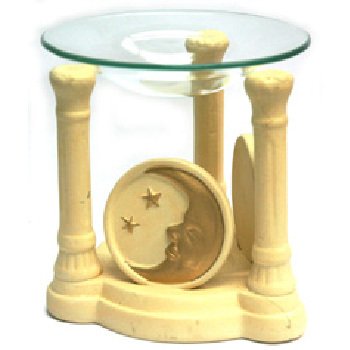 Wholesale Polyresin Moon and Stars Design Oil Burner