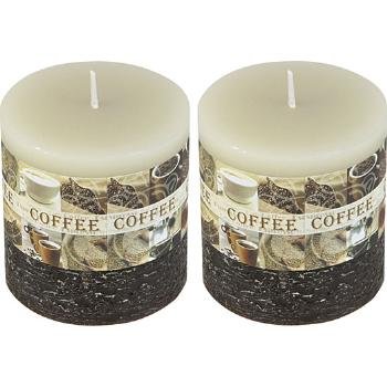 Wholesale Coffee Scented Pillar Candle