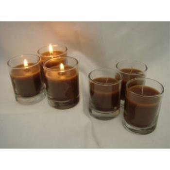 Wholesale Glass Votive With Soft Wax Candle and Fragrance